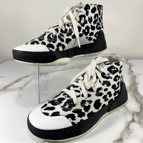 adidas gazelle silver green womens BJJ Couture Grey Leopard Print Women's athletic shoes main image 0